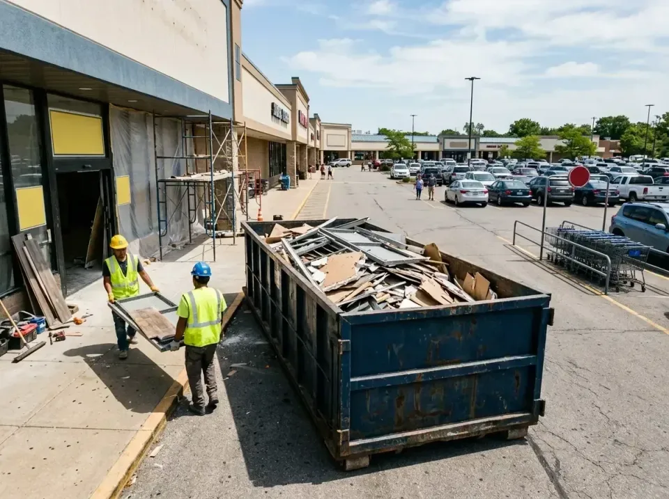 retail-store-renovation-debris-003 — frequently asked questions, Roll-off Dumpster Rentals in Verona, VA